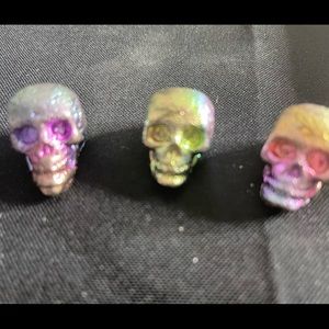 Skulls made of Bismuth - mini